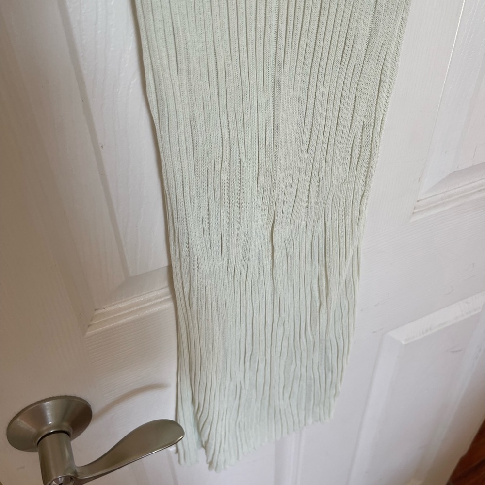 NEW Zara limited edition transparent green dress midi - Picture 8 of 9